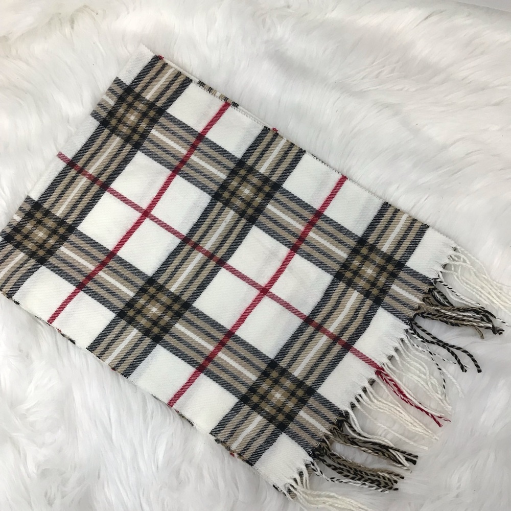*2/$20* Super Soft Plaid Scarf w/ Fringe - Picture 1 of 6